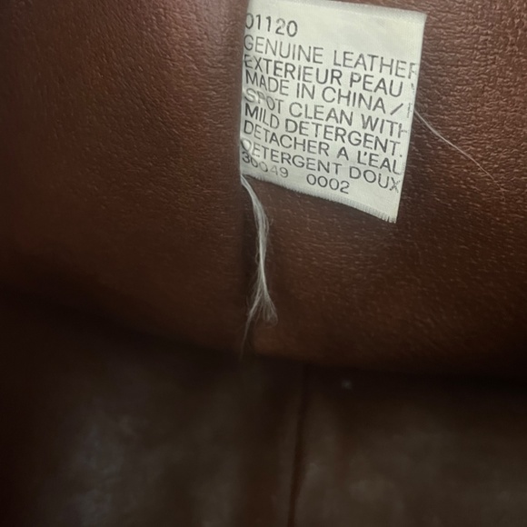 Large Eddie Bauer Tote Retro All Leather - Picture 5 of 16